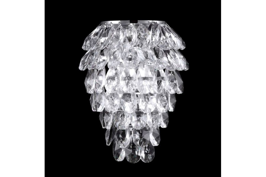 Бра Crystal Lux Charme CHARME AP3 CHROME/TRANSPARENT