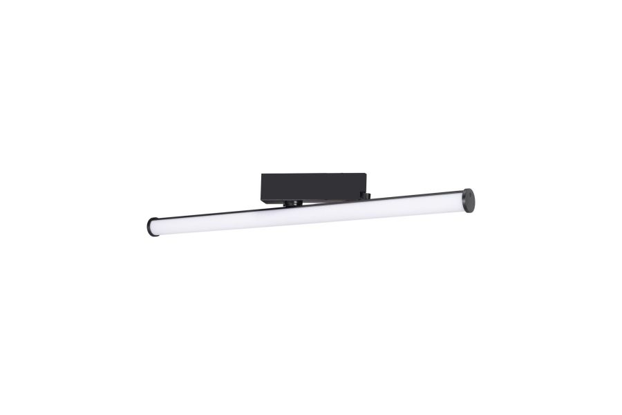 Трековый трехфазный светильник Arlight LGD-TUBE-TURN-4TR-L600-20W Warm3000 (BK, 180 deg, 230V, DALI) (IP20 Металл) 058643