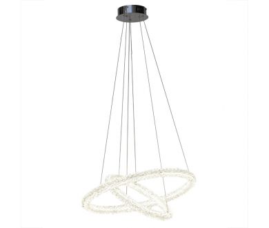 Подвесная люстра AM Group OVALE CH D600+400