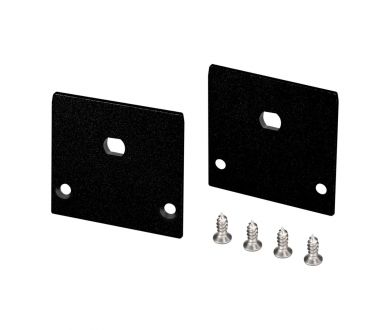 Заглушка Arlight LINE-3535-TRAY BLACK с отверстием (Алюминий) 062738