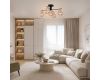Потолочный светильник Escada Celeste 120007/5R Black/Amber ES0000080