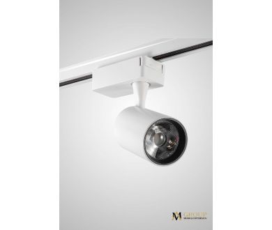 Трековый однофазный светильник AM Group AM227-10W WH 4000K