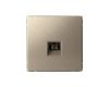 Розетка компьютерная RJ45 Systeme Electric ArtGallery Шампань кат. 5е GAL000583