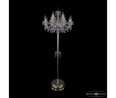 Торшер Bohemia Ivele Crystal 1410T2/8+4/195-165 G V7010