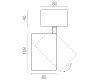 Накладной светильник Lightstar Alta Base A5347SO