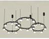Комплект подвесного светильника Ambrella Light Techno Ring XR92092220 (A9209x3, C9242, C9238, C9232, N8445)