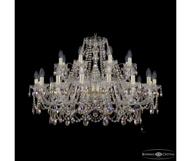 Подвесная люстра Bohemia Ivele Crystal 1411/16+8/360 G R801