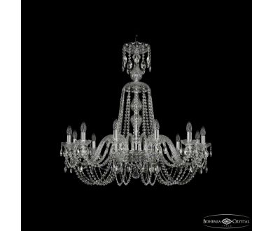 Подвесная люстра Bohemia Ivele Crystal 1402/12/360/XL-95 Ni
