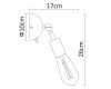 Спот Arte Lamp A9190AP-1BK