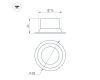 Встраиваемый светильник даунлайт Arlight MS-BREEZE-BUILT-R82-9W Warm2700 (WH, 85 deg, 230V) (IP20 Металл) 054709