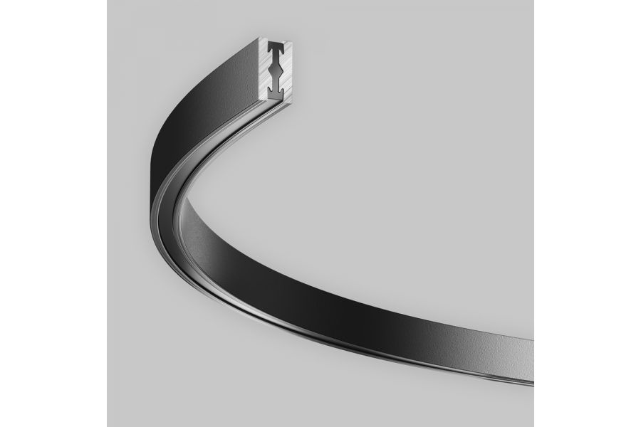 Шинопровод магнитный полукруг Maytoni Flarity TRX154-SR-D650-B