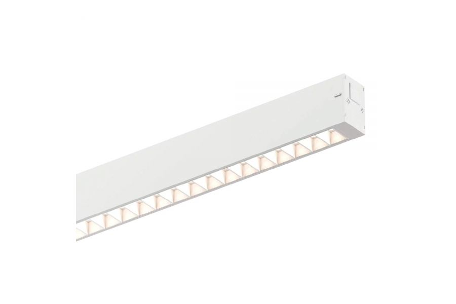 Трековый однофазный светильник AM Group Plain Opal AM580 9W 3000K WH