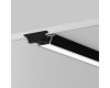 Алюминиевый профиль Maytoni Led Strip накладной с вертикальным изгибом (Черный, 2 м) ALM-1103-B-2M 631018