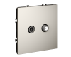 Розетка телевизионная Voltum S70 VLS060403 (кашемир)