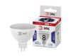 Лампа светодиодная Эра GU5.3 8W 6000K LED MR16-8W-12V-860-GU5.3 Б0049095