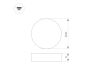 Светильник Arlight SP-RONDO-R400-40W Warm3000 034815
