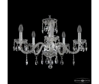 Подвесная люстра Bohemia Ivele Crystal 117/5/195 Ni