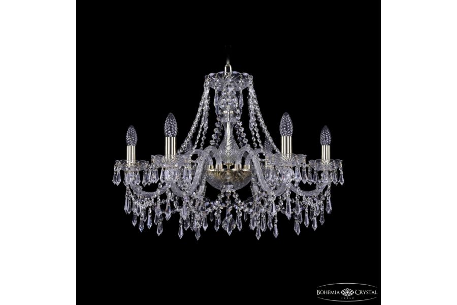 Подвесная люстра Bohemia Ivele Crystal 1403/6/240 G