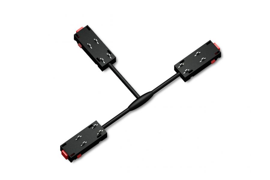 Коннектор питания T-образный Ambrella Light Magnetic 220V GL1114