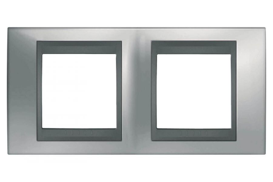 Рамка 2-постовая Schneider Electric Unica Top MGU66.004.238