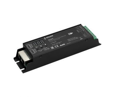 Декодер Arlight SMART-DMX512-304-83-RDM-SUF Black (12-48V, 4x8A, RJ-45) 028444(1)