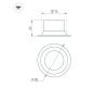 Встраиваемый светильник дуаунлайт Arlight MS-BREEZE-BUILT-R82-9W Day4000 (WH, 85 deg, 230V) (IP20 Металл) 035609(1)