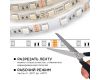 Комплект светодиодной ленты Apeyron 12В 14.4Вт/м smd 5050 60 д/м IP20 5 м RGB (блок, коннектор, контроллер) 10-33