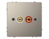 Аудиорозетка Schneider Electric Merten D-Life MTN4350-6050