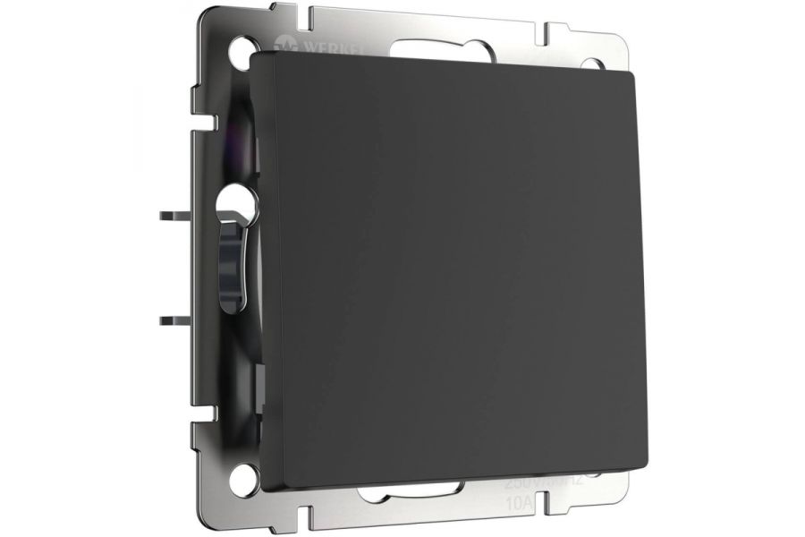 Кнопка звонка Werkel черный матовый W1114508 4690389156694