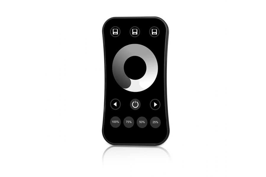 Пульт Arlight SMART-801-52-1G-3SC-DIM Black (3V, 2.4G) (IARL, IP20 Пластик) 061096