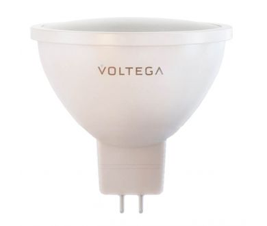 Лампа светодиодная Voltega GU5.3 7W 2800К матовая 7058