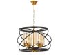 Подвесная люстра Lumina Deco LDP 8004-4 BK+MD