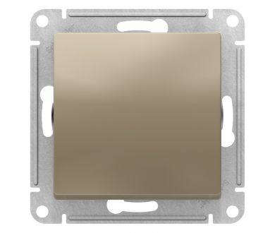 Выключатель одноклавишный проходной Schneider Electric Atlas Design ATN000561