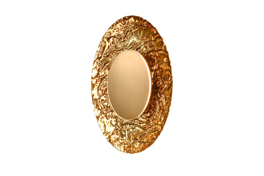 Настенный светильник Indigo Amuleto 11071/B/1W Brass V000212L