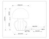 Настольная лампа Ambrella Light High Light Ceramo Modern LH53247