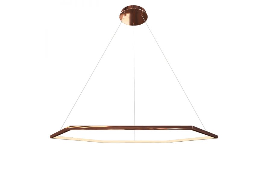 Подвесной светодиодный светильник Milosh tendence 0873CL-18PG