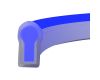 Гибкий неон Maytoni Led Strip 25x13 220В 8Вт/м Blue IP65 50м 201235