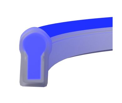 Гибкий неон Maytoni Led Strip 25x13 220В 8Вт/м Blue IP65 50м 201235