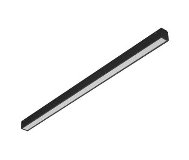 Трековый магнитный светильник Arlight MAG-VIBE-FLAT-L485-24W Warm3000 (BK, 100 deg, 48V) 044437