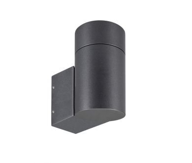 Уличный настенный светильник Arlight LGD-RAY-WALL-R65-12W Warm3000 (GR, 6 deg, 230V) (IP65 Металл) 049984(1)