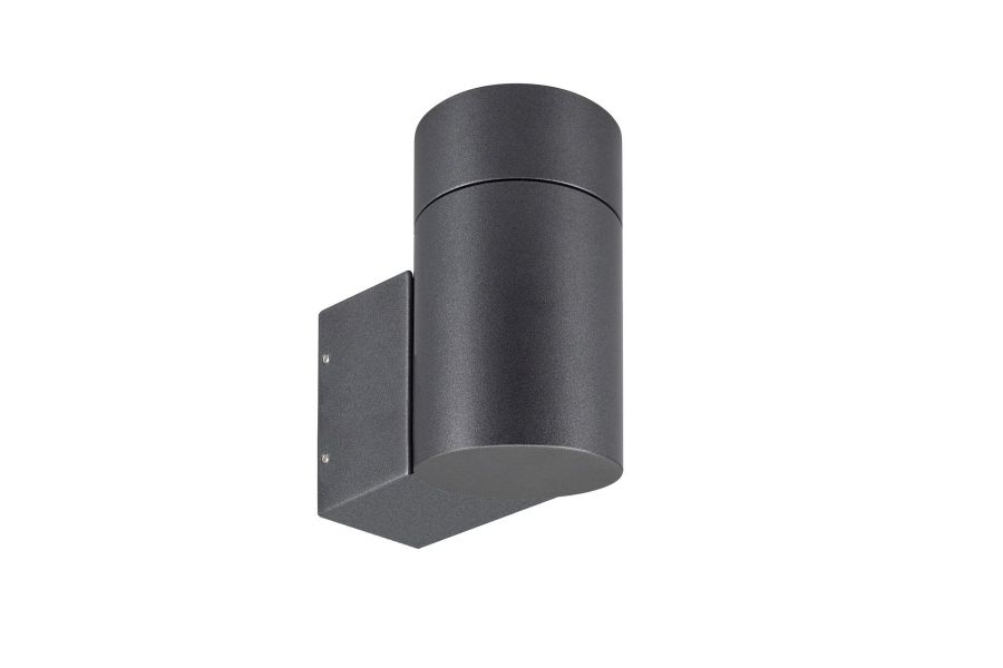 Уличный настенный светильник Arlight LGD-RAY-WALL-R65-12W Warm3000 (GR, 6 deg, 230V) (IP65 Металл) 049984(1)