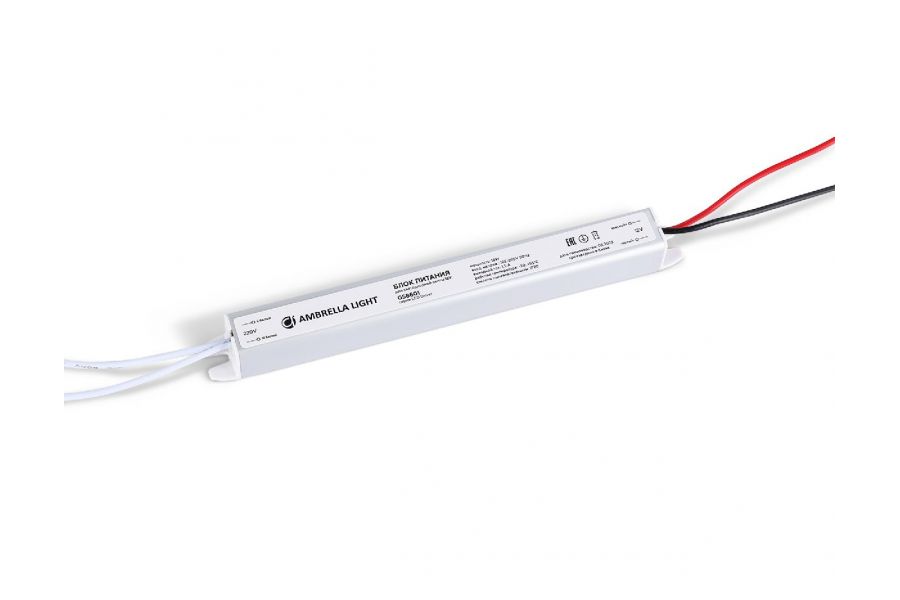 Блок питания Ambrella Light LED Driver 12V 18Вт AC185-260 1.5A IP20 GS8601
