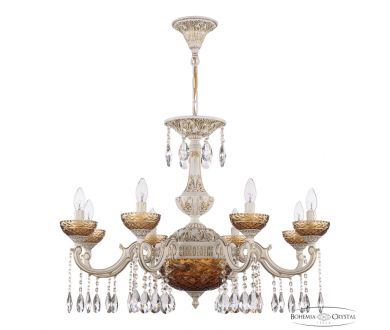 Подвесная люстра Bohemia Ivele Crystal AL78101P/8/250 A WMG P Amber/M-1F