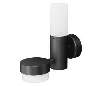 Уличный настенный светильник Arte Lamp Budapest A2360AL-2BK