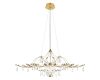 Подвесная люстра Loft IT Mira 10587/1000 Gold Asfour