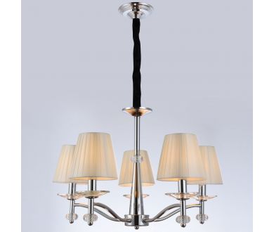 Подвесная люстра Illumico IL1151-5PPA-29 CR Romei