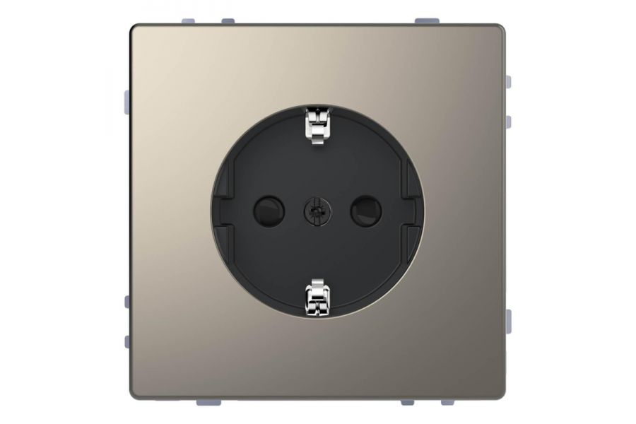 Розетка Schneider Electric Merten D-Life 16A с/з и шторками MTN2300-6050