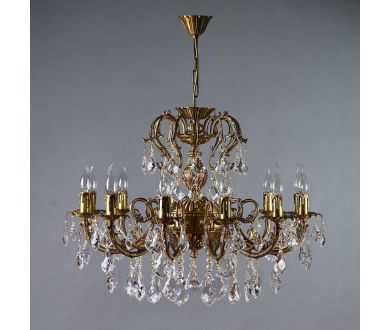 Подвесная люстра Ambiente Alicante 8888/12 AB New Leaf