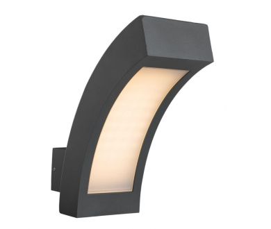 Уличный настенный светодиодный светильник Arte Lamp Accenno A8101AL-1GY