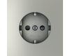 Розетка со шторками Voltum S70 VLS040205 (сталь)